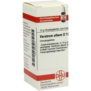 VERATRUM ALBUM D 12 Globuli