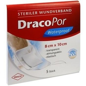 DRACOPOR waterproof Wundverband 8x10 cm steril