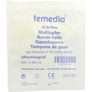 MULLTUPFER pflaumengroß steril