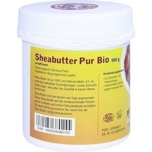 SHEABUTTER Bio Pur unraffiniert Creme