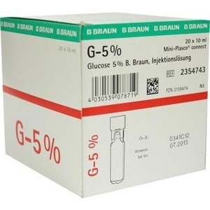 GLUCOSE 5% B.Braun Mini Plasco connect Inj.-Lsg.