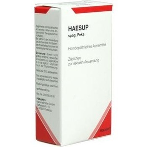 HAESUP spag.Peka Suppositorien