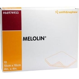 MELOLIN 10x10 cm Wundauflagen steril