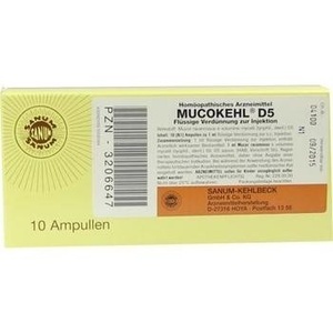 MUCOKEHL D 5 Ampullen