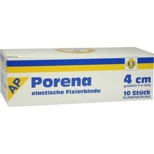 PORENA elast.Mullbinde 4 cm weiß o.Cello