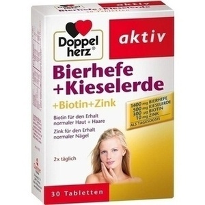 Abbildung von Doppelherz Bierhefe + Kieselerde Tabletten
