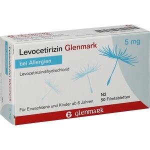 LEVOCETIRIZIN Glenmark 5 mg Filmtabletten