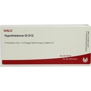 HYPOTHALAMUS GL D 12 Ampullen