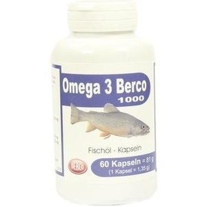 OMEGA-3 BERCO 1000 mg Kapseln