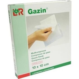 GAZIN Mullkomp.10x10 cm steril 8fach