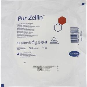 PUR-ZELLIN 4x5 cm unsteril Rolle zu 500 St.