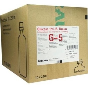 GLUCOSE 5% B.Braun Ecoflac Plus Infusionslösung
