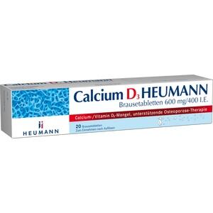 CALCIUM D3 Heumann Brausetabletten 600 mg/400 I.E.