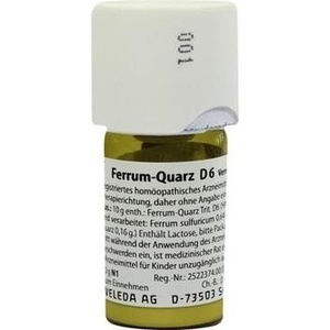 FERRUM QUARZ D 6 Trituration