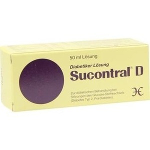 SUCONTRAL D Diabetiker Lösung