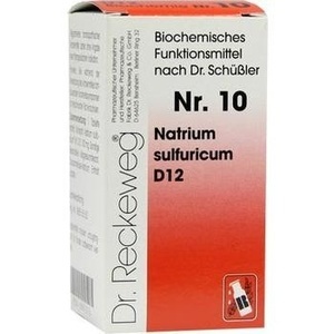 Biochemie 10 Natrium Sulfuricum D12 Tabletten