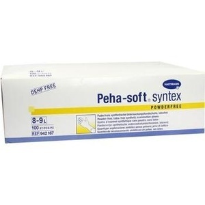 PEHA-SOFT Syntex Unters.Handsch.unste.pud.frei L