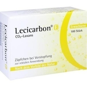 LECICARBON E CO2 Laxans Erwachsenensuppositorien