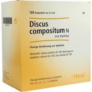 DISCUS compositum N mit Kalmia Ampullen