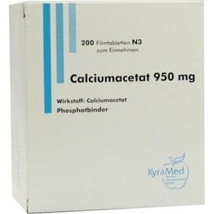 CALCIUMACETAT 950 mg Filmtabletten