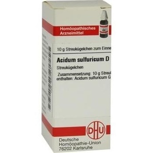 ACIDUM SULFURICUM D 12 Globuli