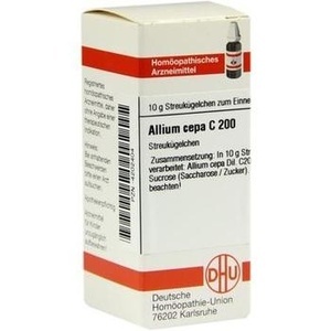 ALLIUM CEPA C 200 Globuli