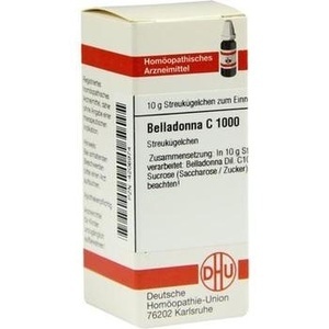 BELLADONNA C 1000 Globuli