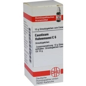 CAUSTICUM HAHNEMANNI C 6 Globuli