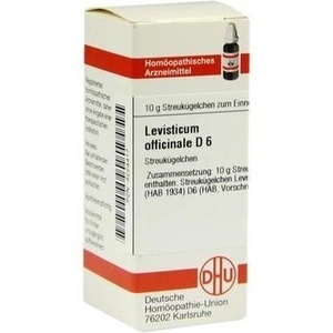 LEVISTICUM OFFICINALIS D 6 Globuli