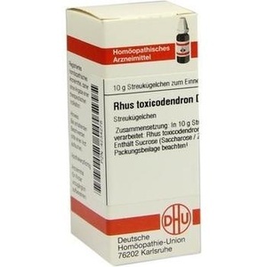 Rhus Toxicodendron D8 Globuli