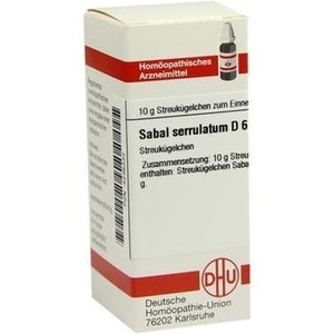 SABAL SERRULATUM D 6 Globuli