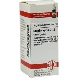 STAPHISAGRIA C 12 Globuli