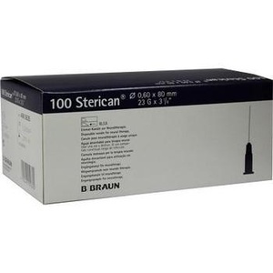 STERICAN Einmalkanüle 23 Gx3 1/5 0,6x80 mm