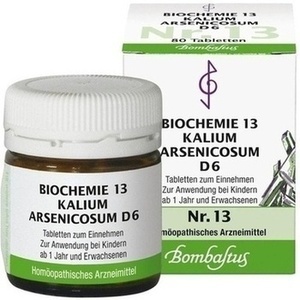 Biochemie 13 Kalium Arsenicosum D6 Tabletten