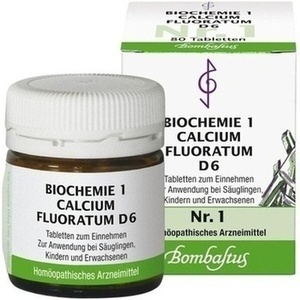 BIOCHEMIE 1 Calcium fluoratum D 6 Tabletten