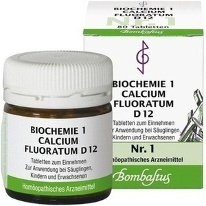 BIOCHEMIE 1 Calcium fluoratum D 12 Tabletten