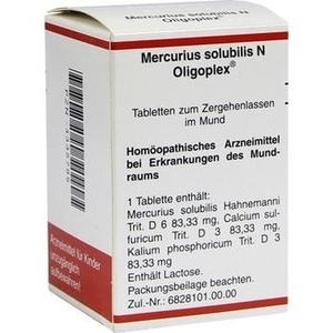 MERCURIUS SOLUBILIS N Oligoplex Tabletten