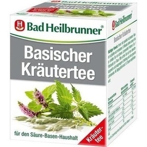 BAD HEILBRUNNER Basischer Kräutertee Filterbeutel