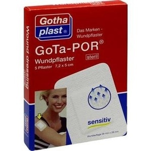 GOTA-POR Wundpflaster 5x7,2 cm steril