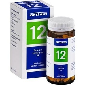 Biochemie Orthim Nr.12 Calcium Sulfuricum D6 Tabletten