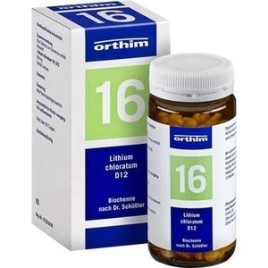 BIOCHEMIE Orthim 16 Lithium chloratum D 12 Tabl.