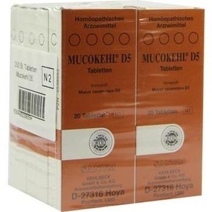 MUCOKEHL D 5 Tabletten