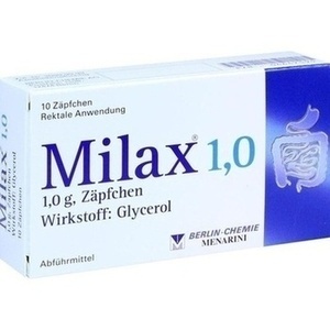 MILAX 1,0 Suppositorien