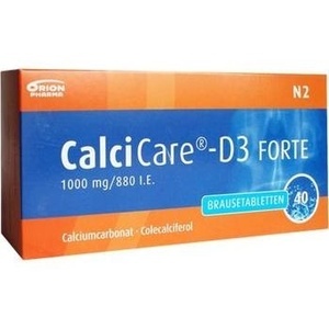 CALCICARE D3 forte Brausetabletten