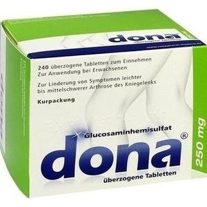 Unterstützen Sie Ihre Gelenkgesundheit mit Dona 250 mg Tabletten