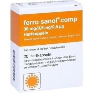 FERRO SANOL comp. Hartkaps.m.msr.überz.Pellets