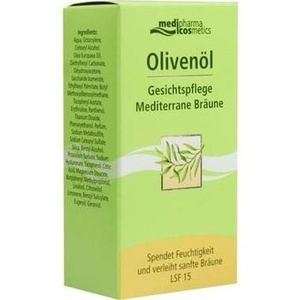 OLIVENÖL GESICHTSPFLEGE Creme mediterrane Bräune