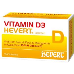 VITAMIN D3 Hevert Tabletten