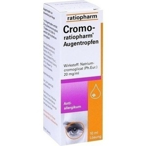 CROMO RATIOPHARM Augentropfen