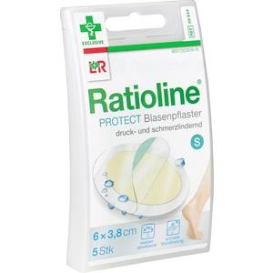 RATIOLINE protect Blasenpflaster 3,8x6 cm klein